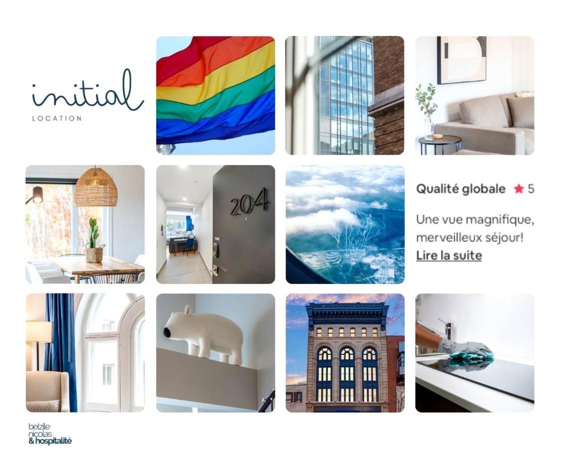 Initial - Greenplace - Downtown Qc City Apartment Квебек Екстериор снимка